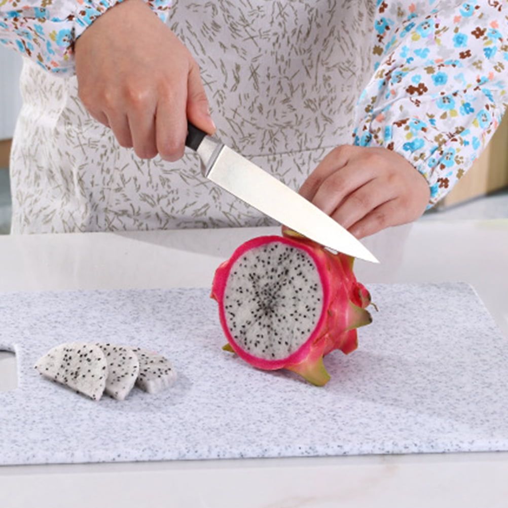 Portable grey marble-patterned cutting board by Everything Baby, 1-piece PP chopping block for home kitchen use.