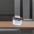 Black hand-operated paper shredder from Everything Baby, ideal for home, office, or school use.