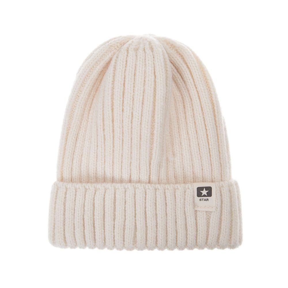 Colorful toddler beanie hat by Everything Baby, warm knit winter cap for boys and girls aged 4-8 years, suitable for kids' winter wear.