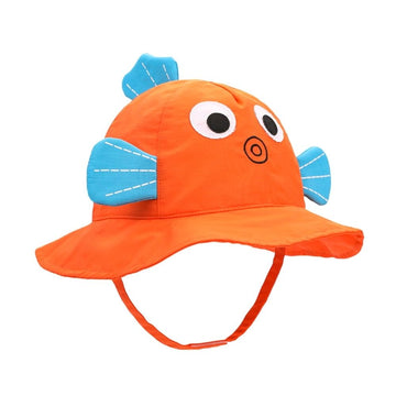 Girls' Multi-Color Beach Sun Hat Set - Lightweight, Breathable Kids' Hat Accessory for Outdoor Fun
