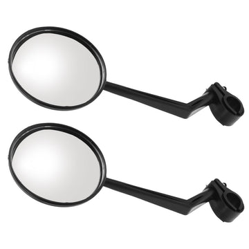 2-Pack Electric Scooter Mirrors with 360° Rotation for Improved Rear Visibility and Enhanced Safety