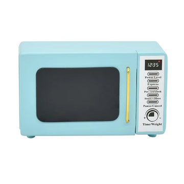 Perfectly Detailed 1:12 Miniature Microwave Model for Dollhouses Kitchen Toy for Children Over 3 Pretend Play Ornament