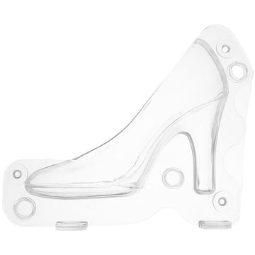 Transparent Deep High Heel Chocolate Mold for Baking and Candy Making, 1 Piece