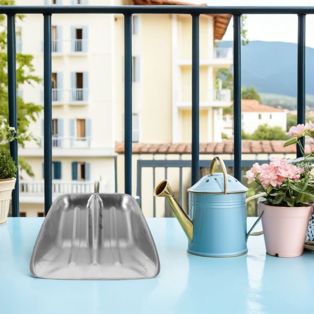 Stainless steel shovel head replacement for snow and garden work, suitable for outdoor play equipment, by Everything Baby.
