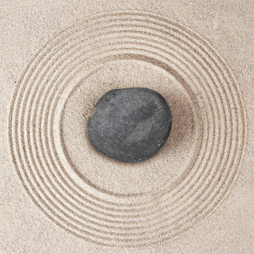 Set of 9 grey flat stones from Everything Baby, ideal for painting craft projects and garden landscaping.