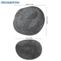 Nine grey flat stones for painting, craft projects, and garden landscaping, ideal for children’s art and outdoor decorating.