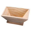 Quadrangular rice mold made of synthetic material for kids' pretend play, ideal for family cooking and creative food shaping.