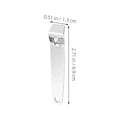 Set of 20 stainless steel vial bottle openers by Everything Baby, portable nurse accessories for baby health and grooming.