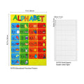 Set of 10 colorful preschool educational posters and charts designed for kindergarten classrooms and toddler learning activities.