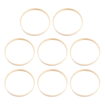 8 Pieces Lightweight Hoops for Craft Projects, and Sturdy Design