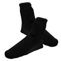 Black neoprene diving socks for kids, flexible and non-slip, designed for a perfect fit in girl’s diving and water shoes by Everything Baby.