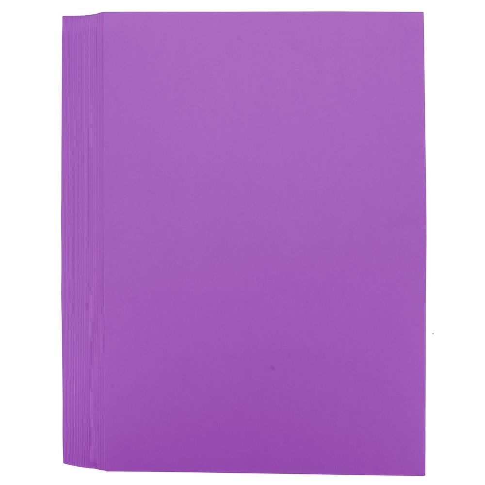 Purple cardstock paperboard by Everything Baby, ideal for drawing, painting, and craft projects for kids.