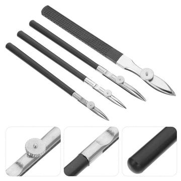 4Pcs Fine Line Painting Draw Pen Set for Straight Borders and Easy Drawing