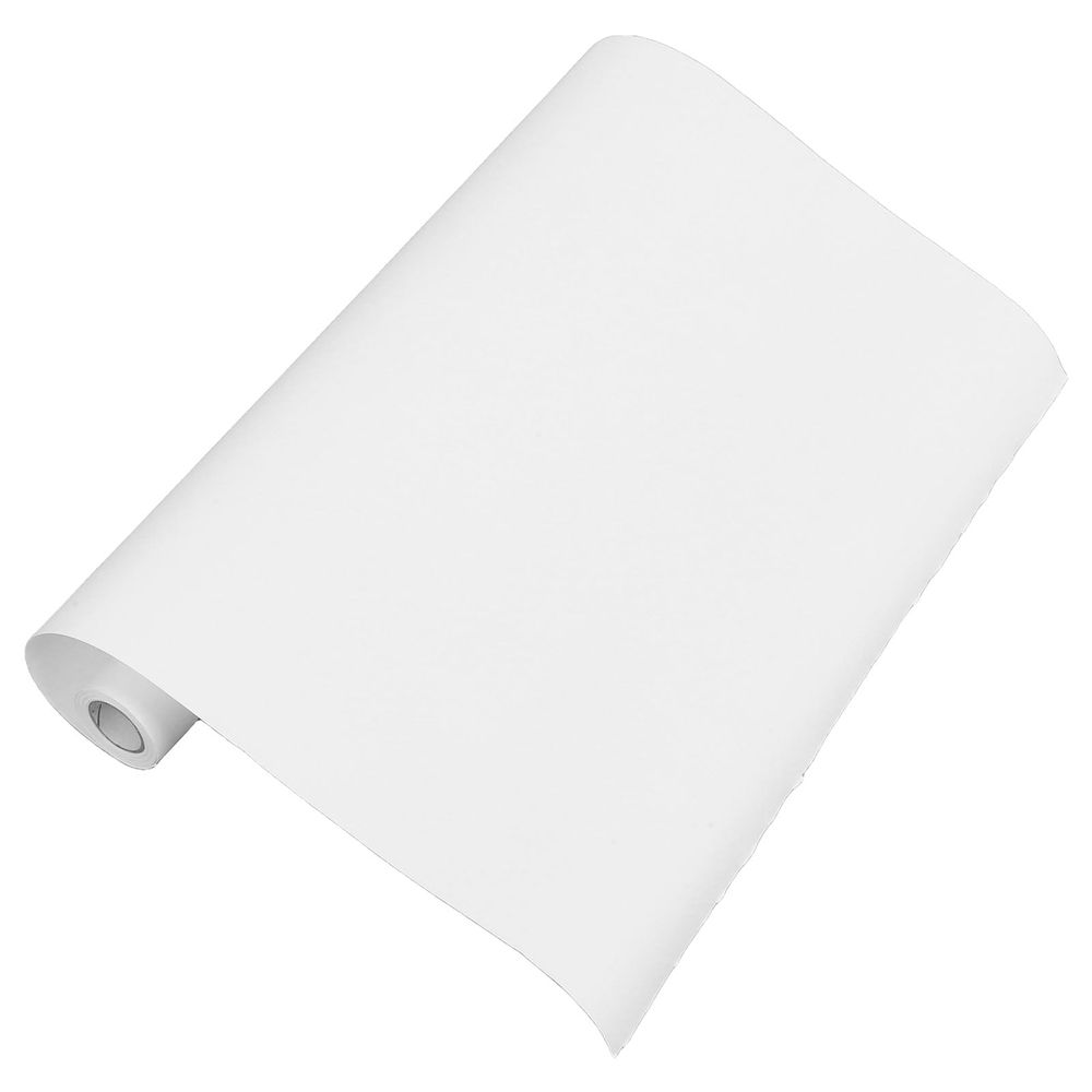 White watercolor and drawing paper roll on easel, ideal for kids’ art and sketching, from Everything Baby art and drawing supplies.