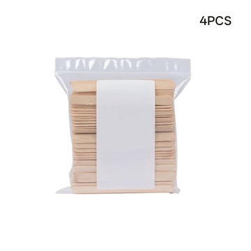200-piece set of natural wood craft sticks, 4.5-inch popsicle sticks for children's outdoor play and craft projects by Everything Baby.