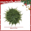 Faux Cedar placemats with greenery design from Everything Baby, perfect for holiday table decor and protecting surfaces.