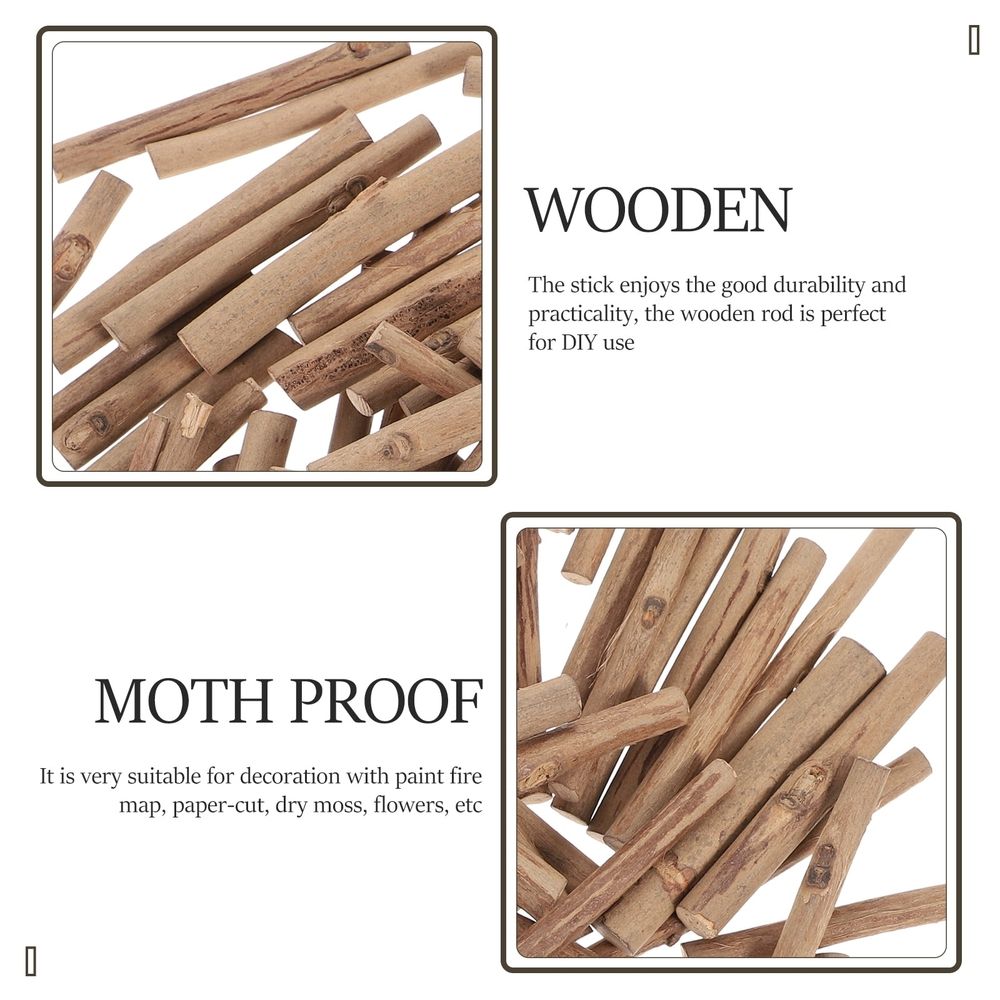Mini wood log craft sticks from Everything Baby, perfect for DIY rustic home decor and pretend play toy models.