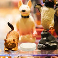 Set of 50 wooden miniature figure stands for DIY doll bases, suitable for baby and kids building toys by Everything Baby.
