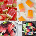 Set of 200 food-grade natural wooden craft sticks, 5.5 inches long, ideal for kids' pretend play and craft projects.