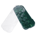 Green germination tray set with transparent cover for seed starting, featuring moisture control, ideal for gardening and plant propagation.