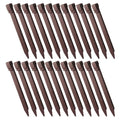 Set of 30 colorful yard stakes for landscaping and outdoor play, suitable for kids' outdoor activities and garden decoration.