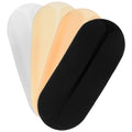 Set of four silicone bra strap cushions with anti-shoulder pads for comfortable support, designed for baby and toddler clothing.