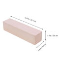 Wooden craft block from Everything Baby, ideal for kids' building toys and creative projects, showcasing natural hardwood texture.