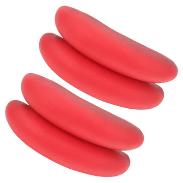 2 Sets Big Sausage Mouth Props Rubber Funny Cosplay