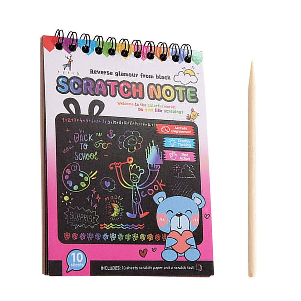 (1 Piece) – DIY Colorful Scratch Art for Drawing, Playing & Writing, Easy to Use, Reveals Bright Hues, Perfect for Creative Expression & Casual Fun