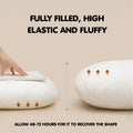 Grey CARLA HOME U-shaped pregnancy pillow by Everything Baby offers full body support for nursing and pregnancy comfort.