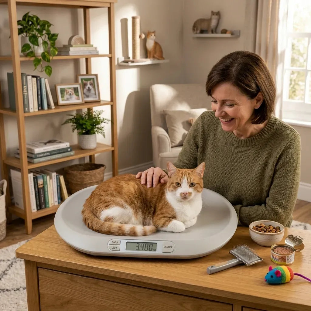 Digital baby scale by Everything Baby featuring LCD display and tare function, designed for accurate weight measurement of infants.