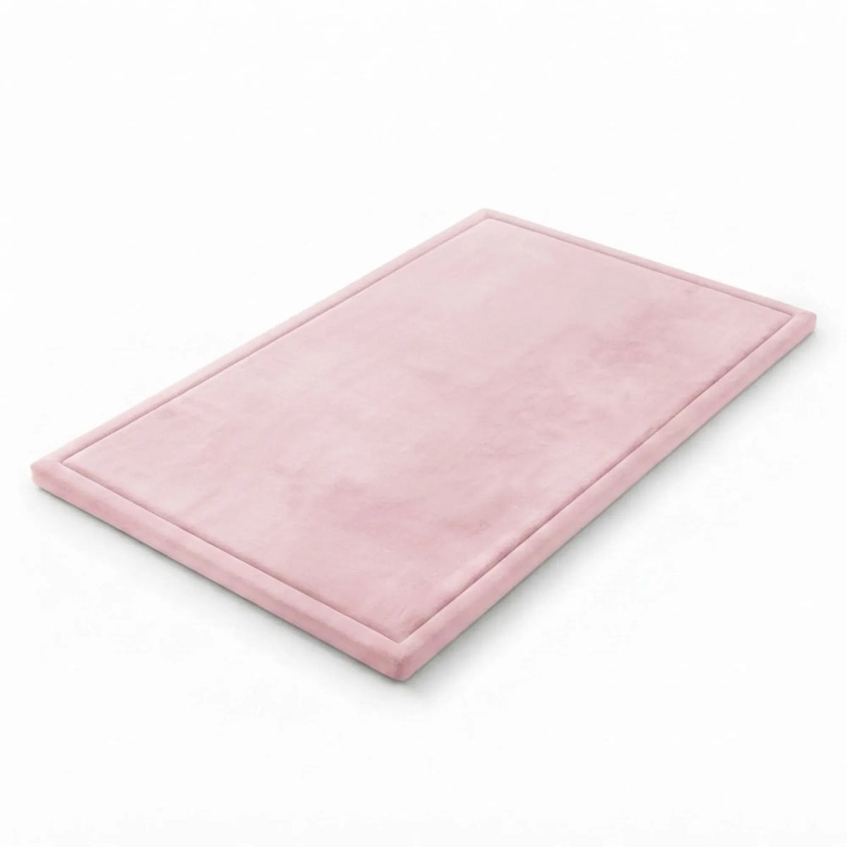 Pink Carla Home baby play mat with thick foam, 100x150cm, perfect for infants and crawling activities.