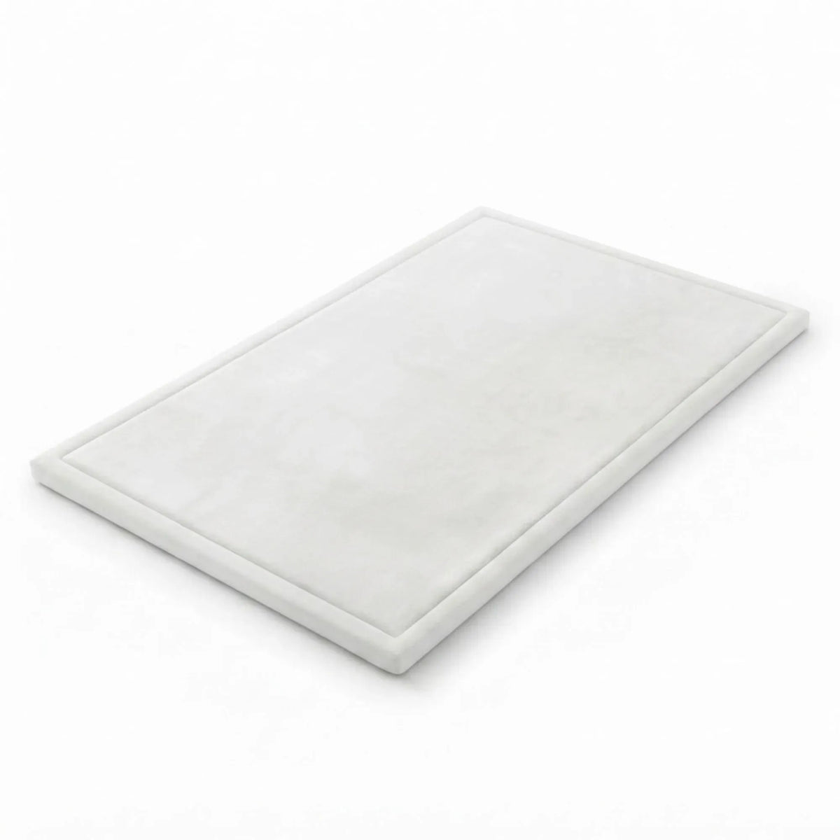 White CARLA HOME baby play mat by Everything Baby, 150x200cm thick foam crawling mat for infants, soft and cushioned.