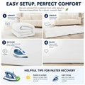 White Carla Home baby play mat with thick foam, 200x300cm crawling and activity mat for infants, by Everything Baby