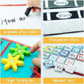 Multicolour Montessori sensory busy board for kids, featuring colorful educational activities and musical elements for early learning.