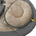 Grey electric baby bouncer swing chair with musical toys, rocking cradle for infants, 65x70x53cm by Everything Baby.