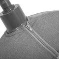 Electric baby bouncer swing chair with grey fabric, musical toys, and toys, measuring 65x70x53cm, by Everything Baby.