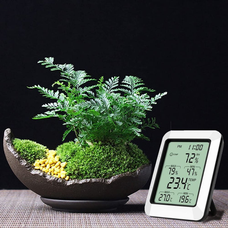 2024 Digital LCD Humidity Meter Indoor Hygrometer Thermometer Temperature NEW