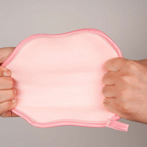 Pink universal Double-Side Super Soft Exfoliating Bath Mitt Shower Gloves Body Clean