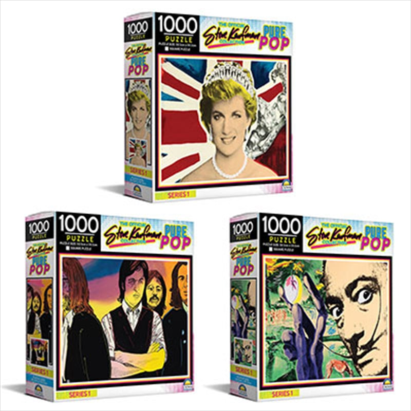 Pure Pop Retro Art Jigsaw Puzzle - Assorted