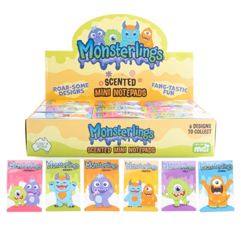 Monsterlings Mini Notebook (CHOSEN AT RANDOM)