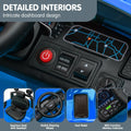 Blue Kahuna Ford Ranger electric ride-on car for kids, featuring realistic design and durable construction from Everything Baby.
