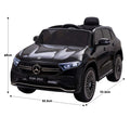 Kids ride-on electric car by Everything Baby, Mercedes-Benz EQA 250 model with parental remote control, suitable for children.
