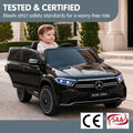 Kahuna Mercedes-Benz EQA 250 kids 12V electric ride-on car with parental remote control, sleek design, and realistic details.