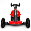 Kahuna Rollplay Flex Kart 6V electric ride-on go-kart for kids, foldable racing go-kart with safety features and colorful design.