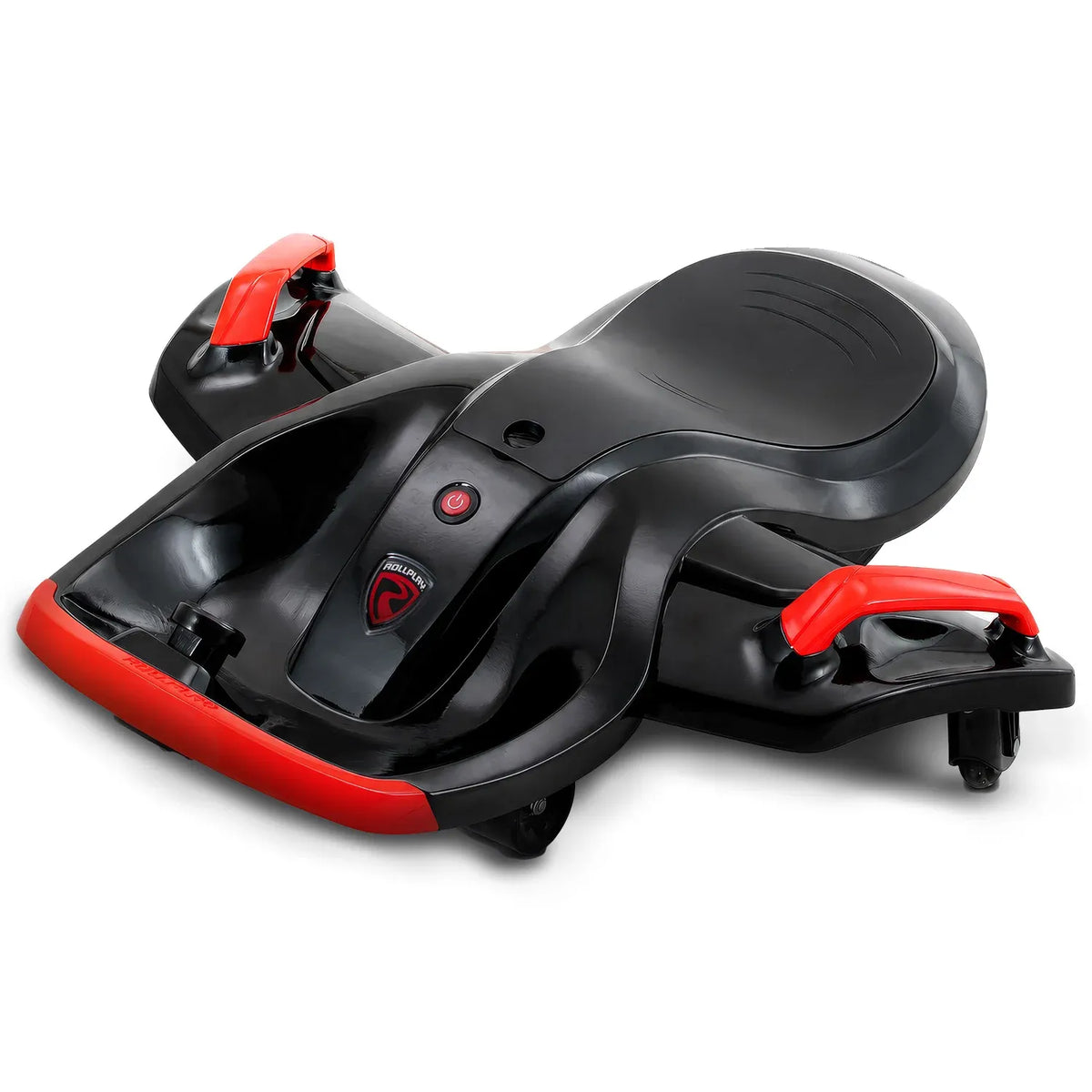 Kahuna Nighthawk Bolt 12V electric ride-on go-kart for kids, featuring a sleek design and safety features, branded by Everything Baby.