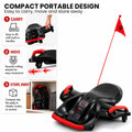 Kahuna Nighthawk Bolt 12V electric ride-on go-kart for kids, featuring a sporty design and safety features, by Everything Baby.