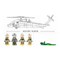 Sluban B1012 UH60 Black Hawk medical rescue helicopter model kit by Everything Baby, with army and air force themes, detailed building blocks.