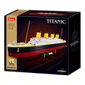 Sluban B1122 RMS Titanic model kit for kids, detailed 1:350 scale cruise ship maritime building blocks toy, DIY construction set
