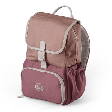 Pink blush Monbento MB The Kids insulated backpack explorer for children with a cute, durable design and adjustable straps.
